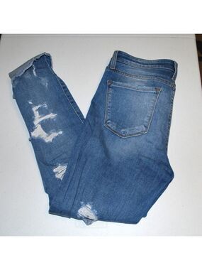 Bridge by Gly Mid Rised Cut Off Ankle Skinny Jeans 28/26